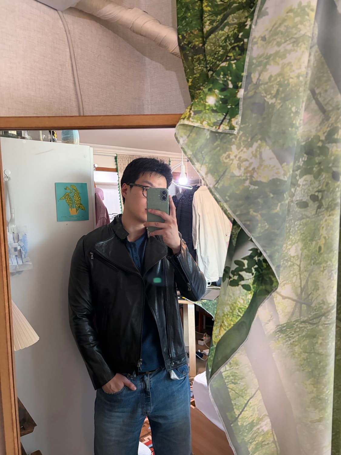 95) 지오송지오 산양가죽 더블라이더 자켓 상품이미지10