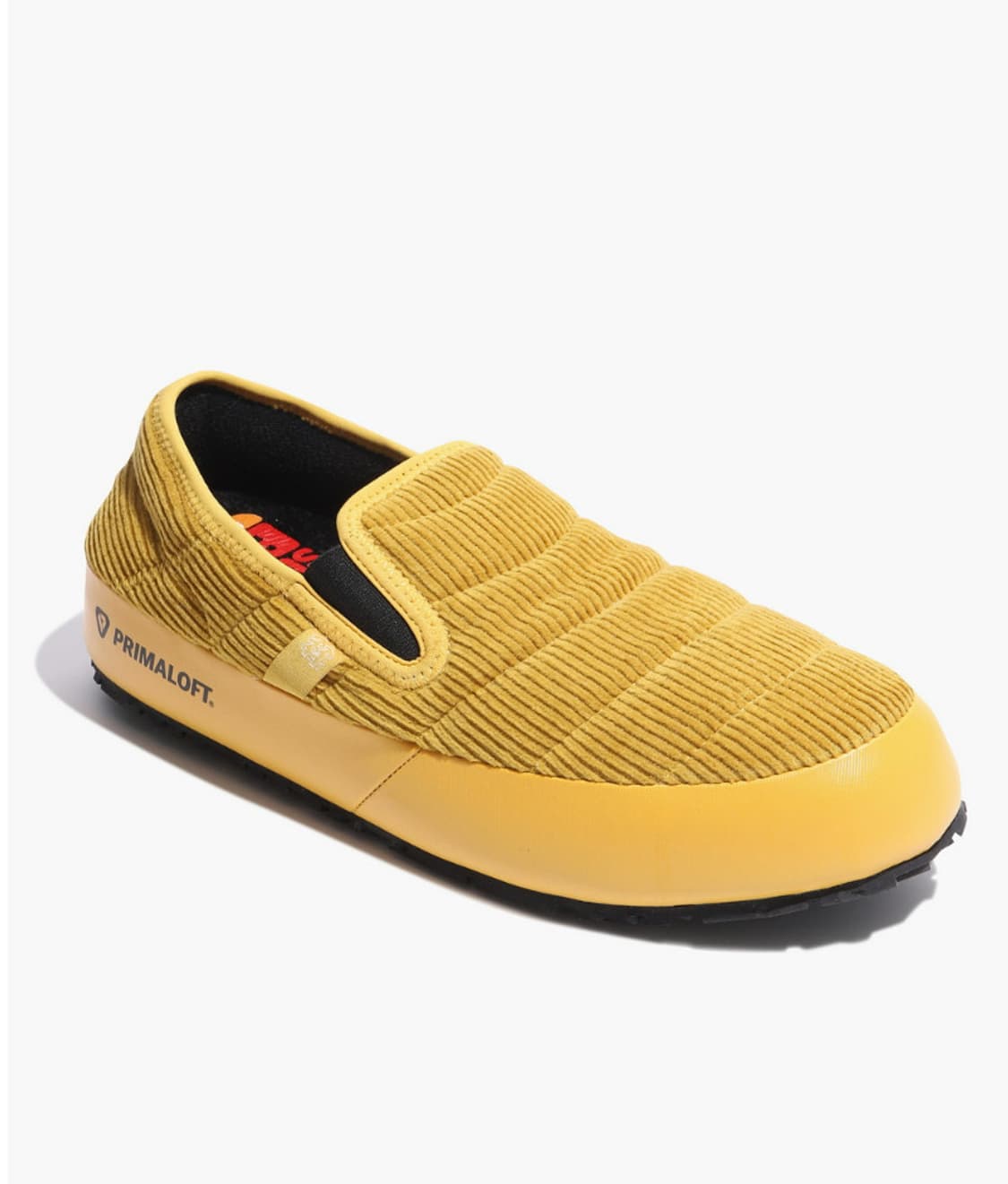 [새상품] 코오롱 프리마로프트 코듀로이 윈터 슬립온 옐로우 상품이미지1