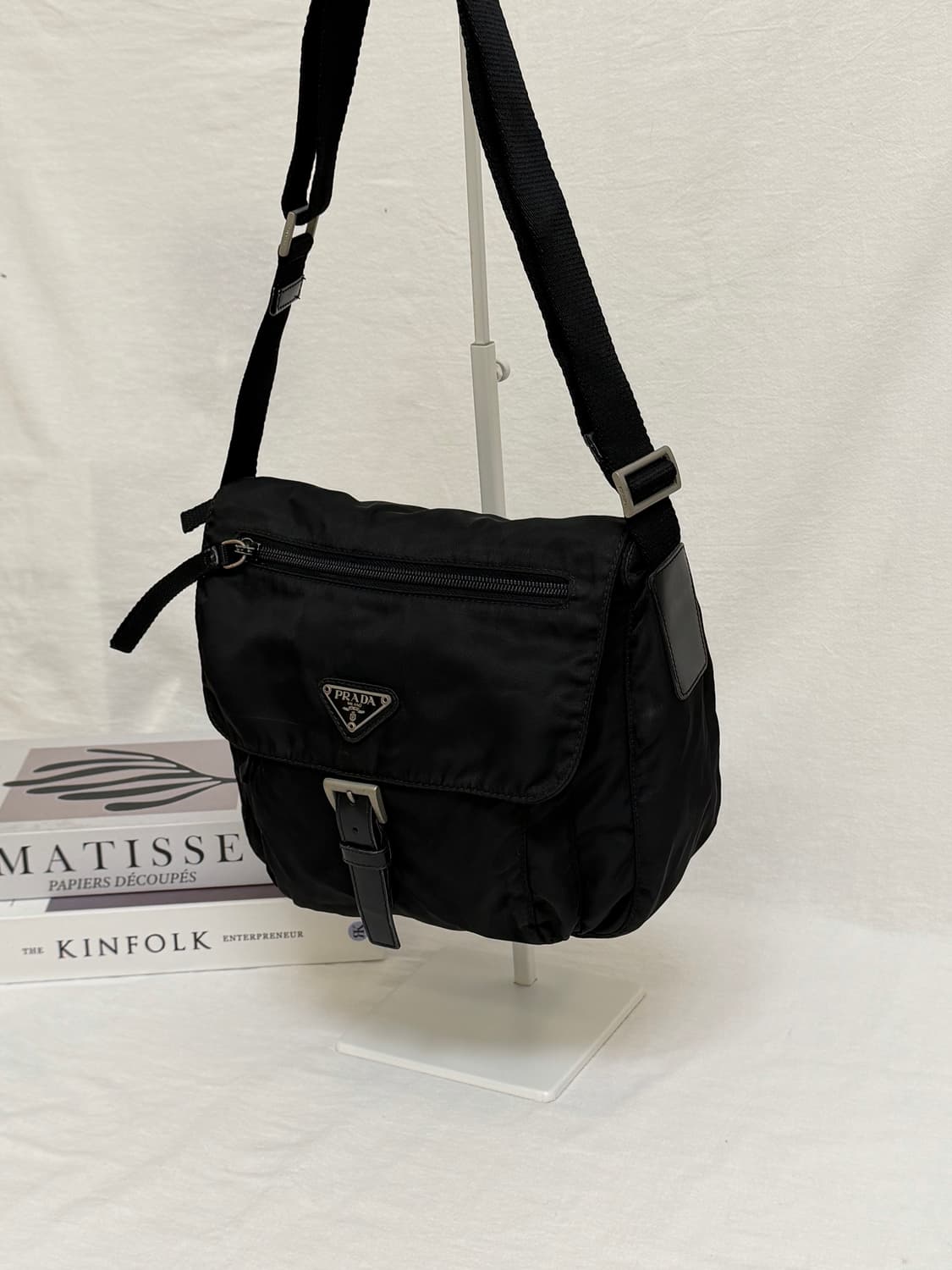 정품 프라다 포코노 나일론 메신저백 크로스백 숄더백 주우재백 상품이미지3
