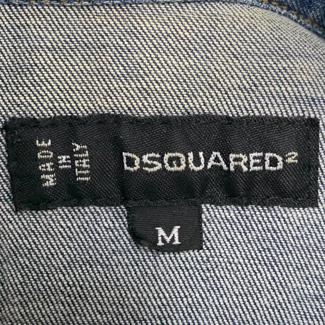 [M] 디스퀘어드 2 웨스턴 데님셔츠 상품이미지5