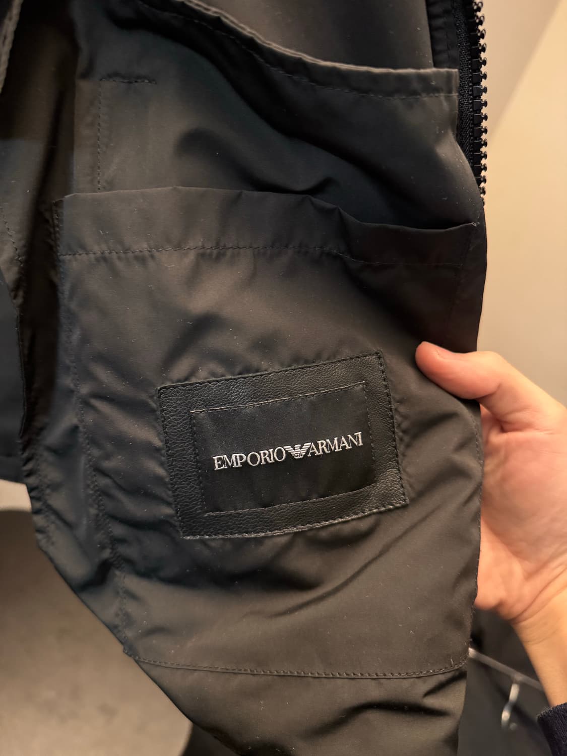 엠포리오 아르마니 양가죽 라이더 50 상품이미지6