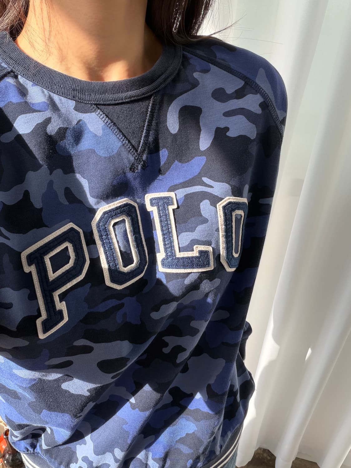 [S]폴로 랄프로렌 스펠아웃 카모플라주 맨투맨 상품이미지2