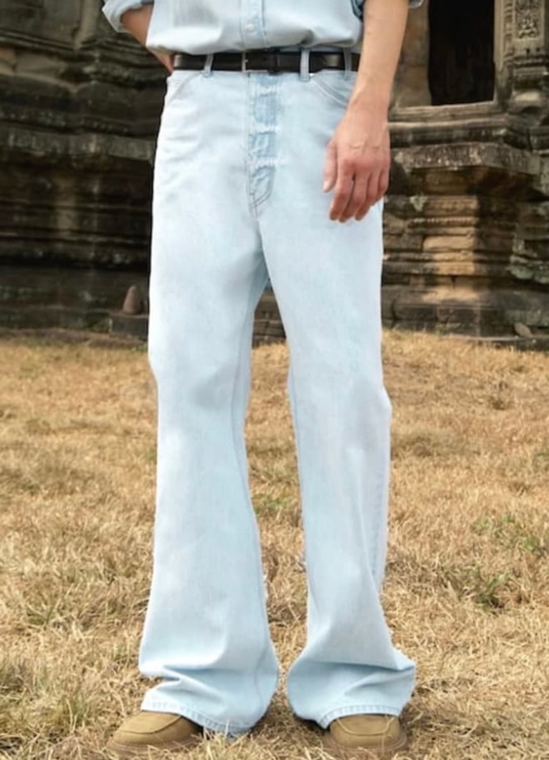 STU 플레어 데님팬츠 S 연청  상품이미지2