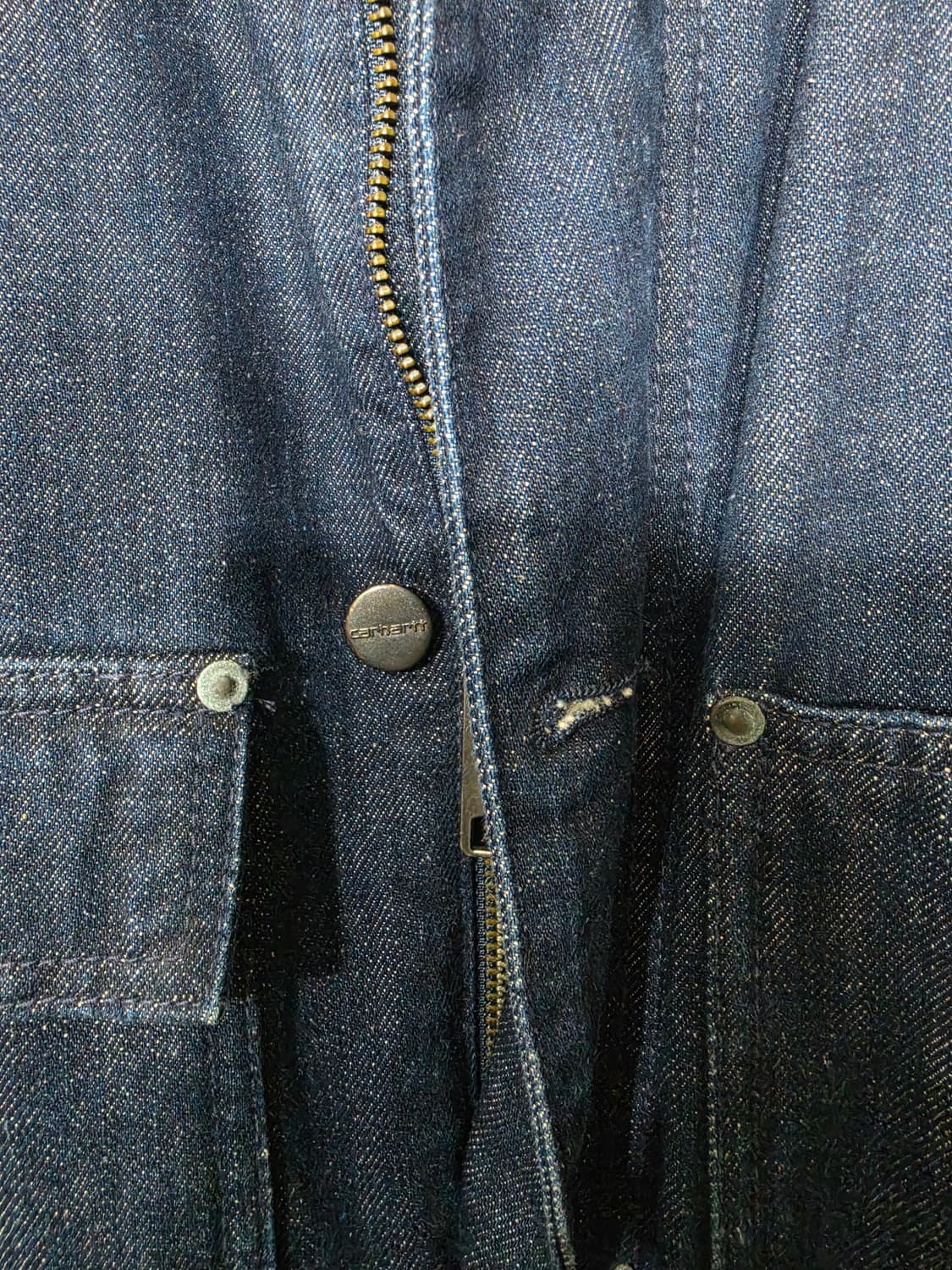 칼하트 WIP 쉐르파 피닉스 코트 데님자켓 청자켓 M 상품이미지5