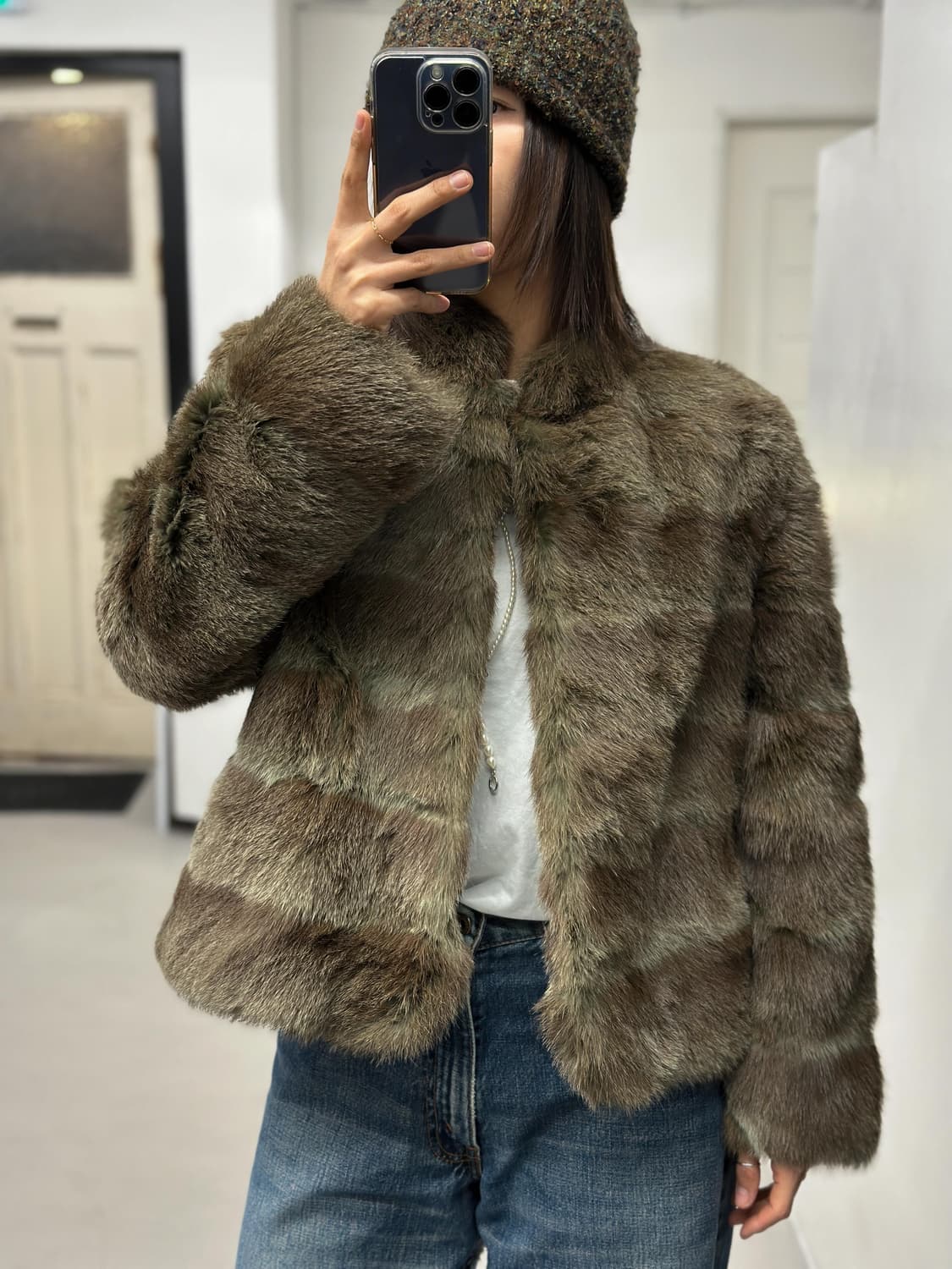 EMBA 퍼 자켓 상품이미지1