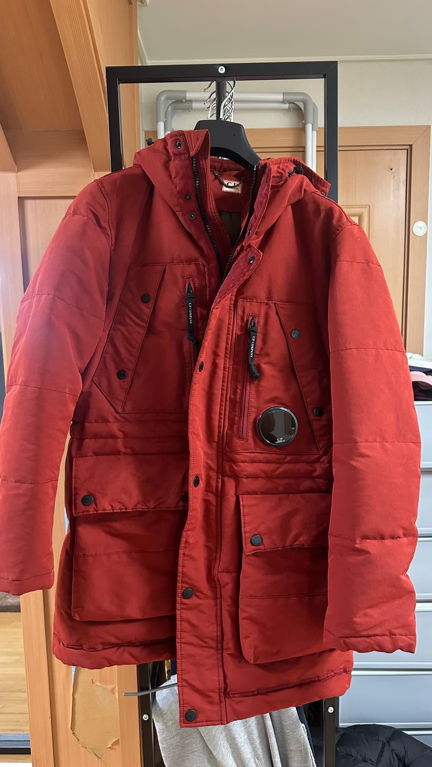 CP company  고글 패딩 정품 레드 상품이미지2