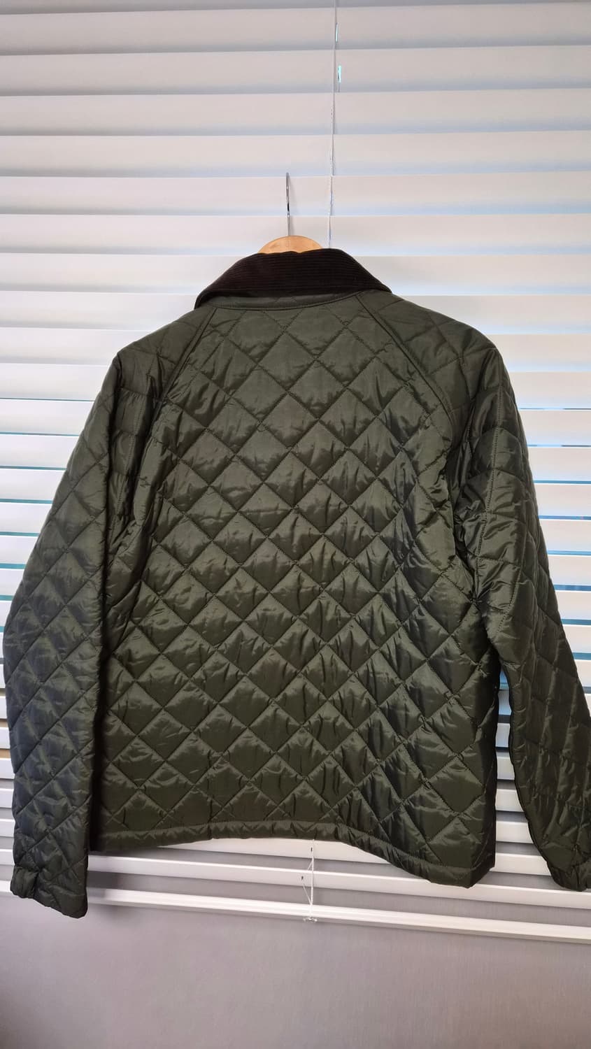 바버 퀼팅 자켓 올리브 L 상품이미지2