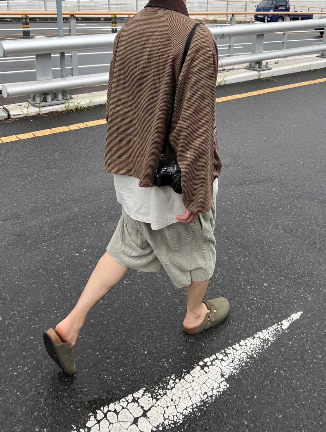 KUTIR Oversized Gun Club Checkered Jacke 상품이미지2