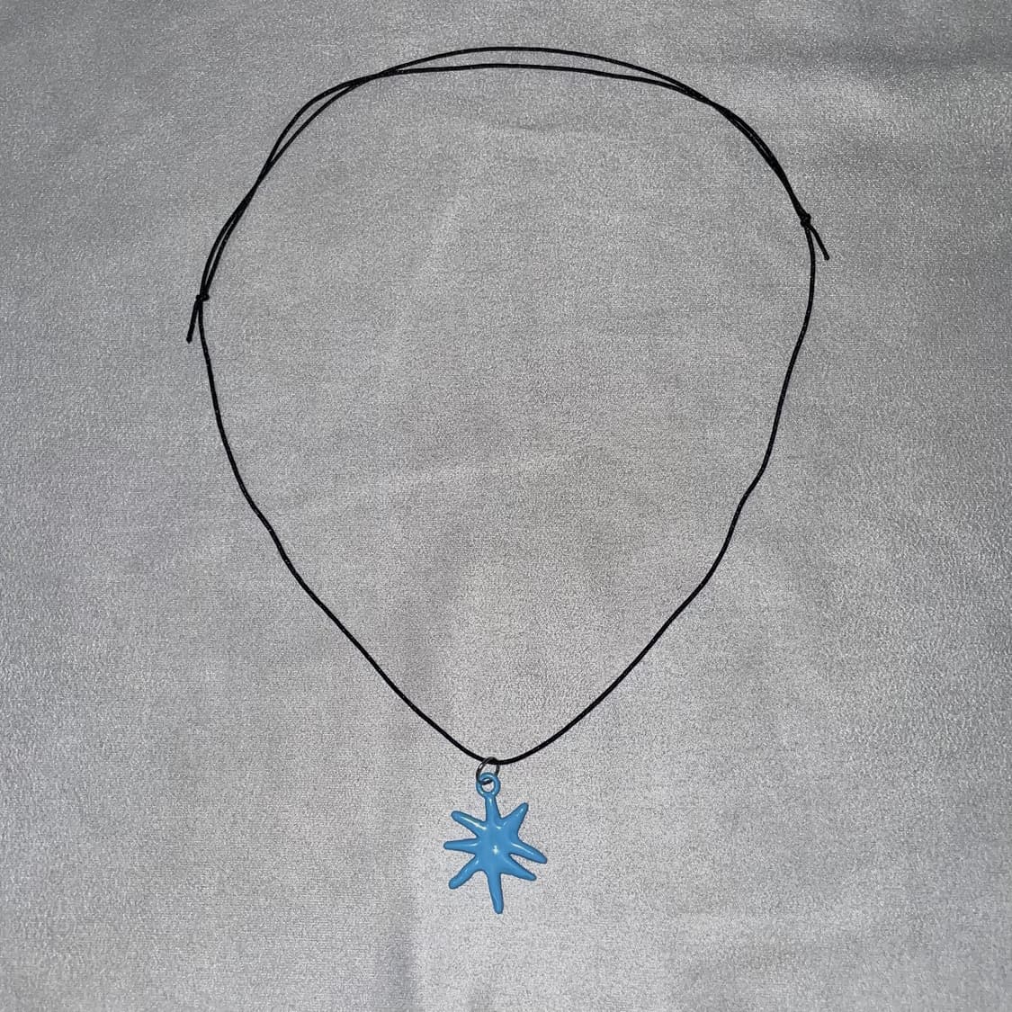 🫐Blue Starfish Necklace 상품이미지1