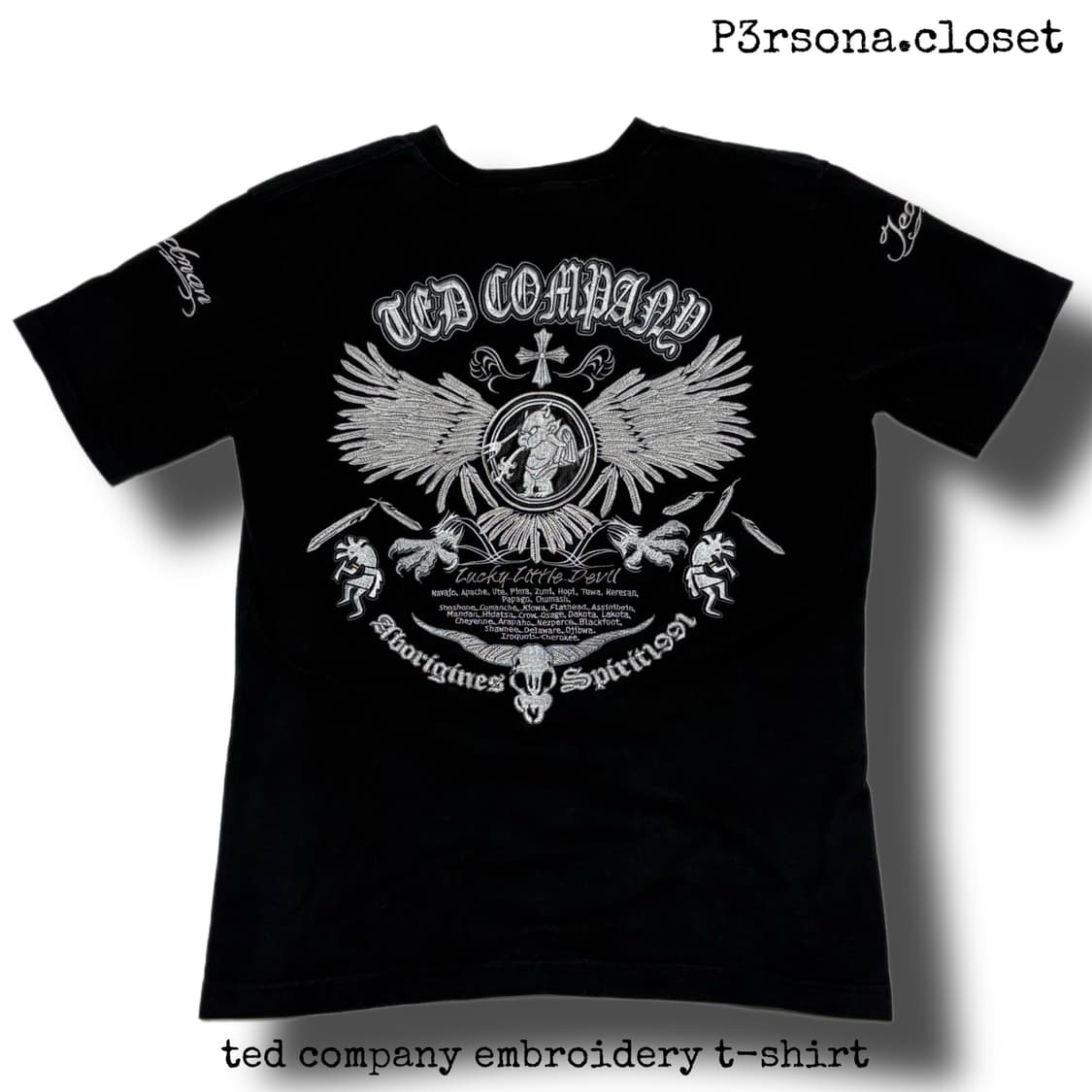 ted company embroidery t-shirt 상품이미지1