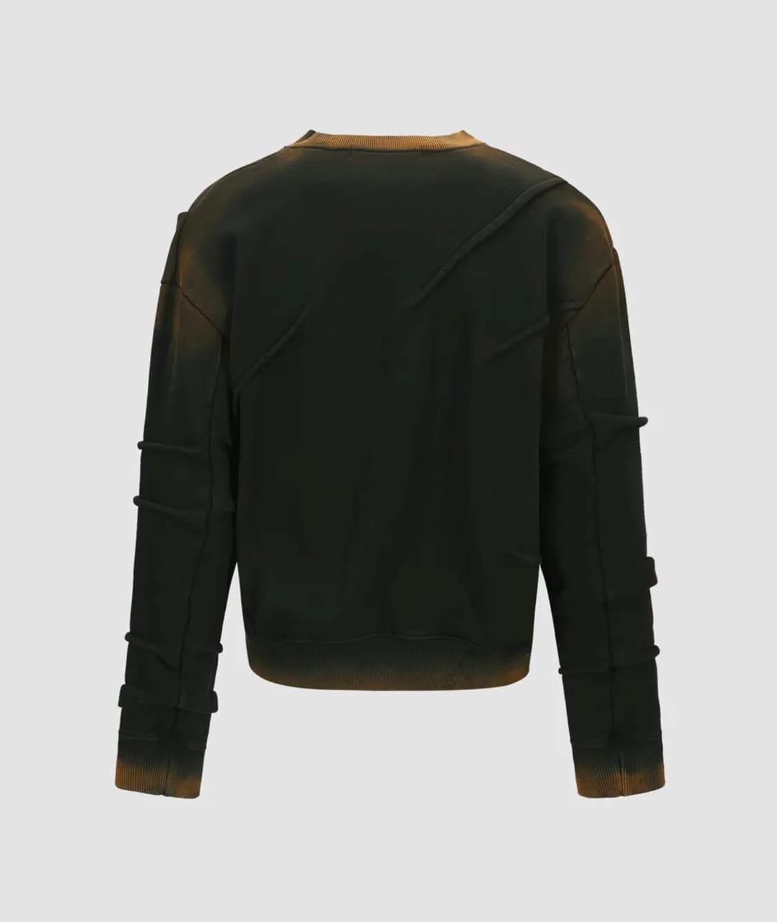 [앤더슨벨] 마드로 그라디언트 맨투맨 블랙 (2XL) 상품이미지3