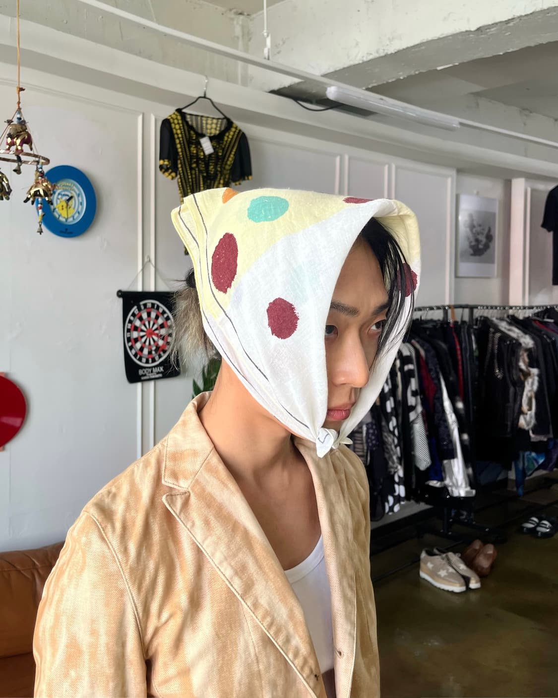 1970-80s MIYAKE DESIGN STUDIO Bandana 상품이미지2