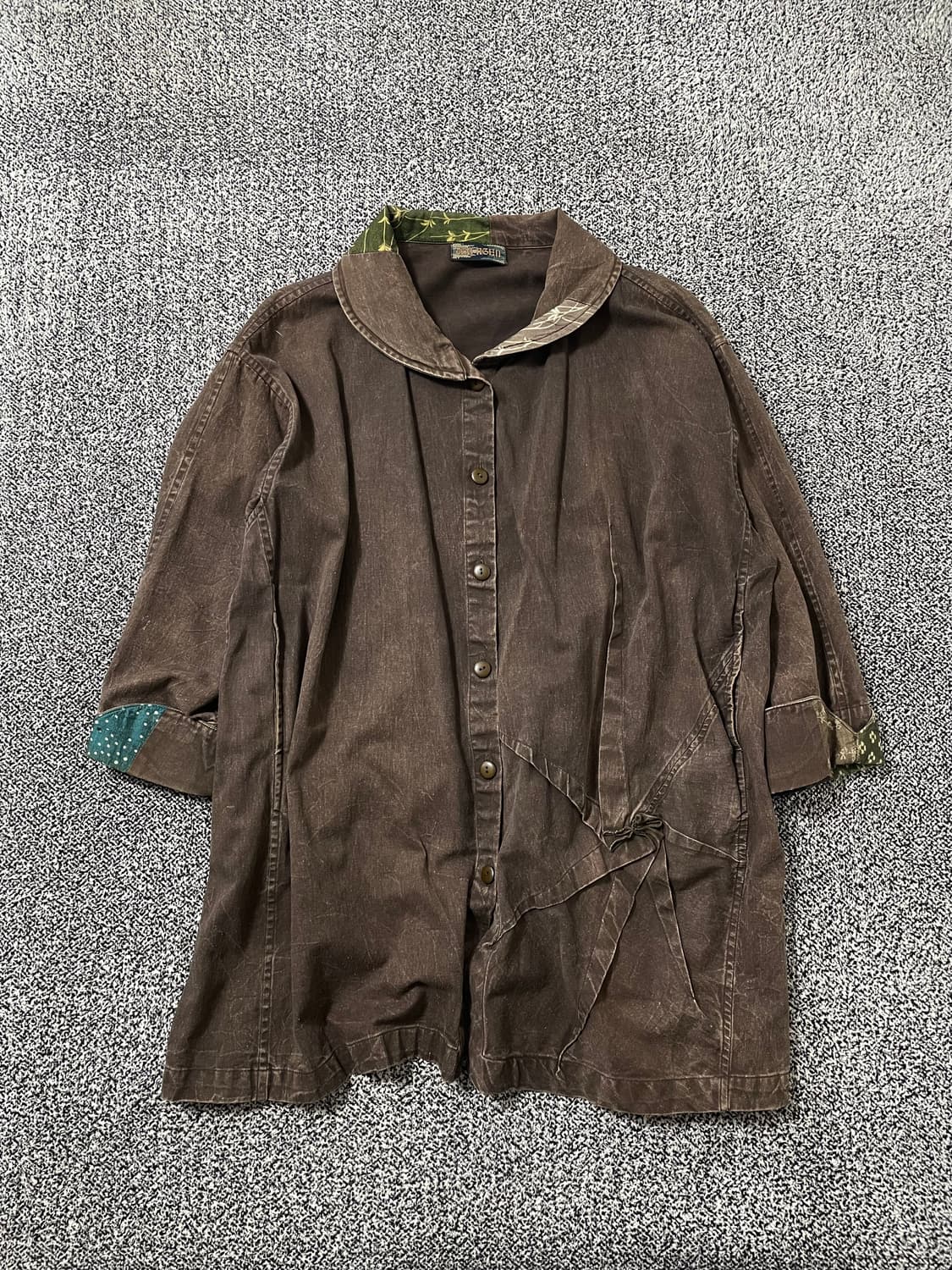빈티지9. 그런지 룩 셔츠 남방 워싱  상품이미지2