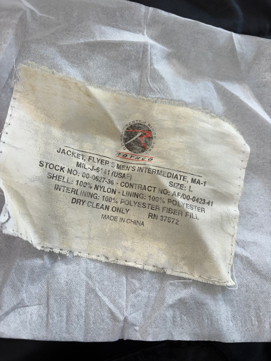 412. 로스코 ma-1 자켓 상품이미지3