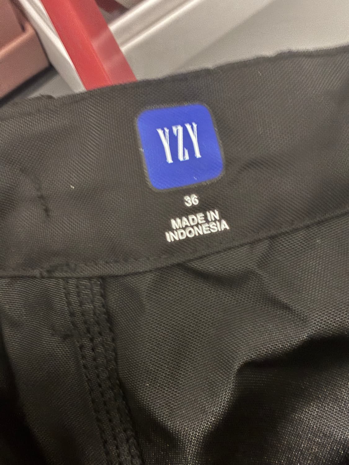 Yeezy 이지 갭 코듀라 카고 팬츠 블랙 36 상품이미지5