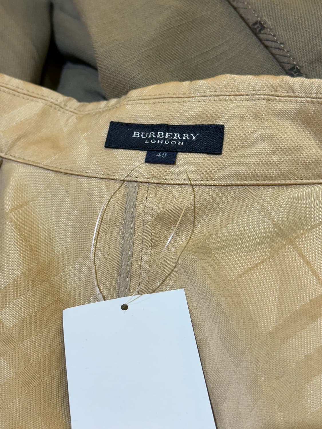 BURBERRY 버버리 노바체크 베이지자켓 상품이미지6