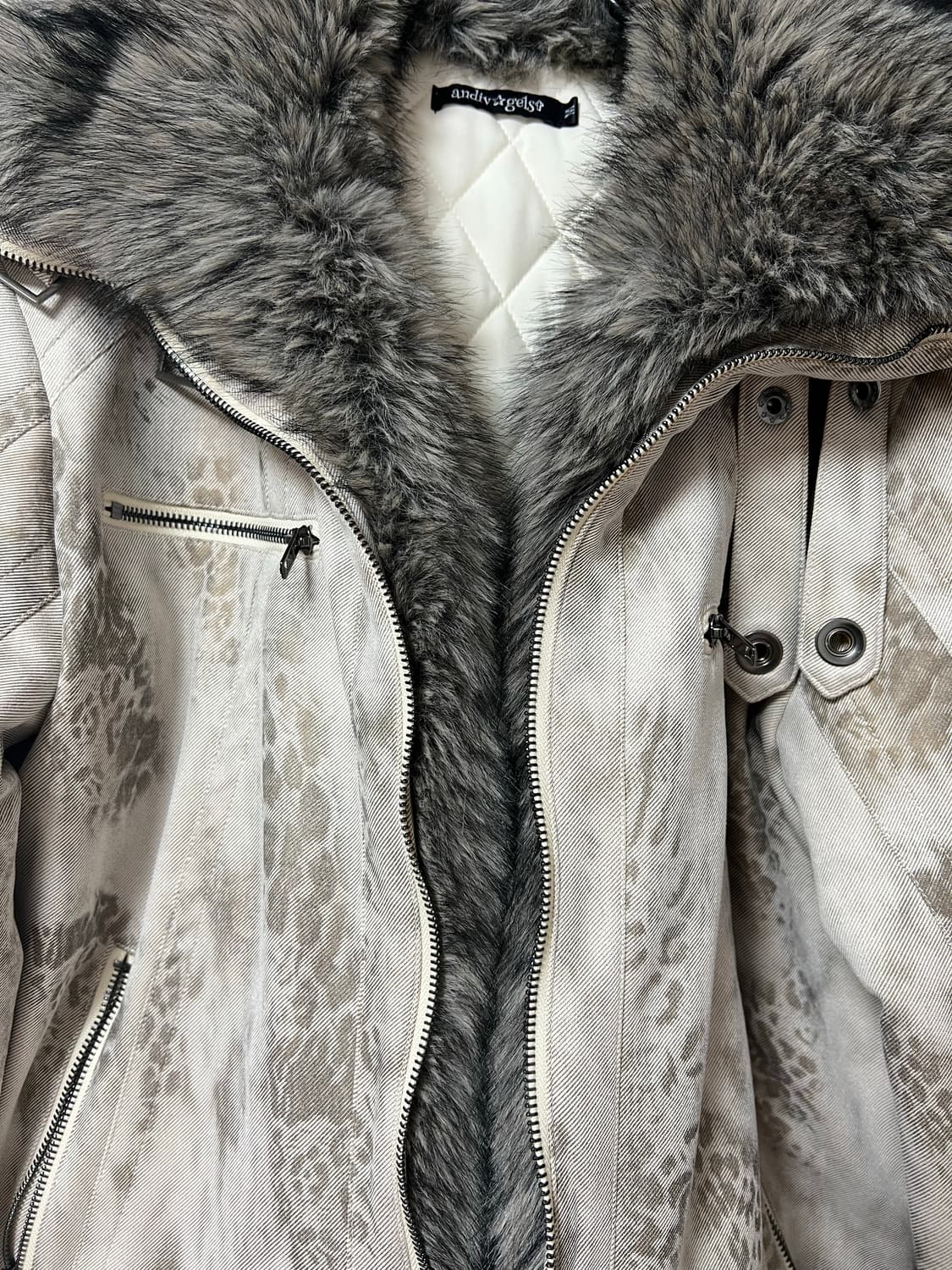 andivogels 스웨이드 퍼 자켓 상품이미지4