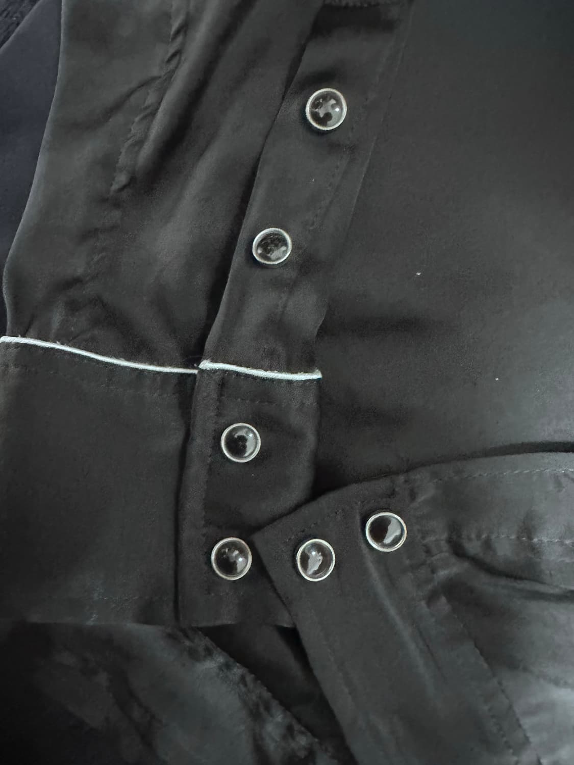 예스터데이즈 투모로우 웨스턴 실크 셔츠 상품이미지5