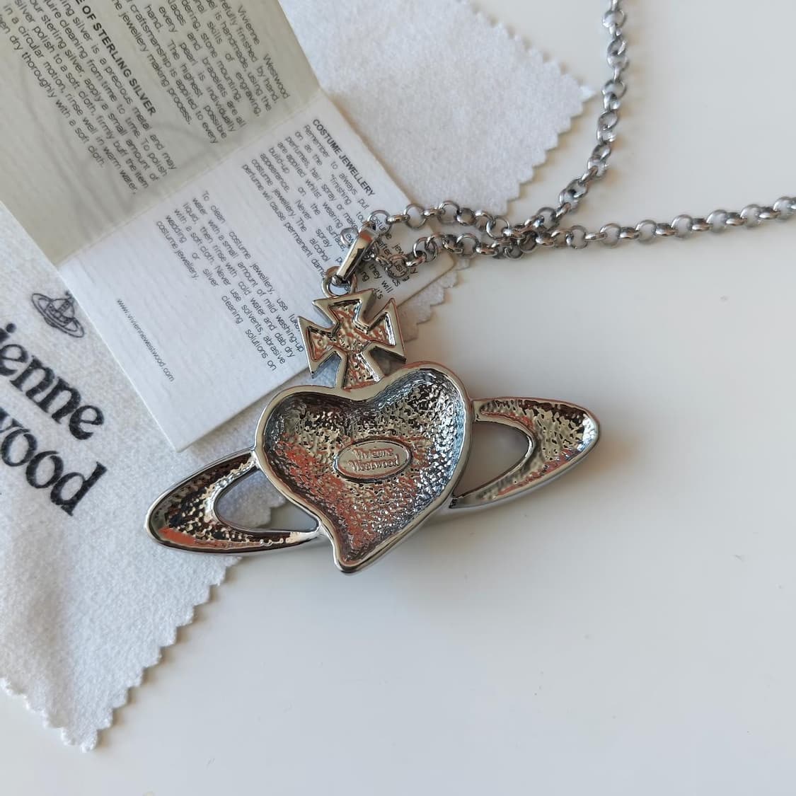 비비안웨스트우드 레어 빅디아망떼 목걸이 상품이미지2