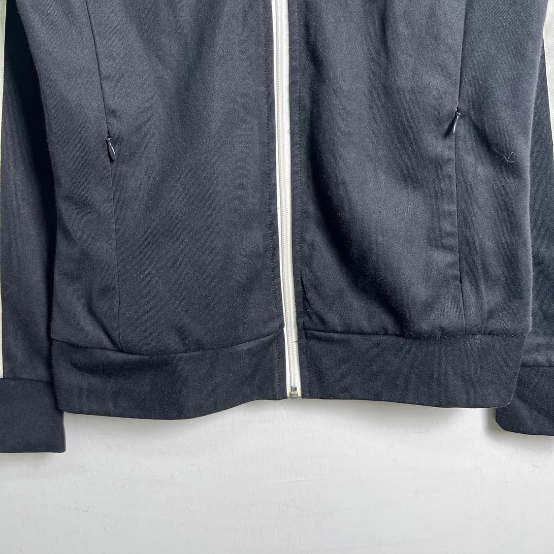 아디다스 블랙 유로파 트랙탑 립 져지 90 상품이미지5