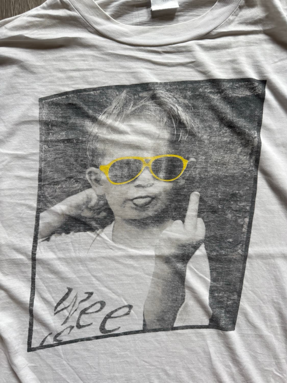 90s Middle Finger 티셔츠 상품이미지3