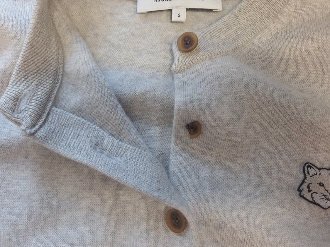 메종키츠네 니트 가디건 상품이미지5