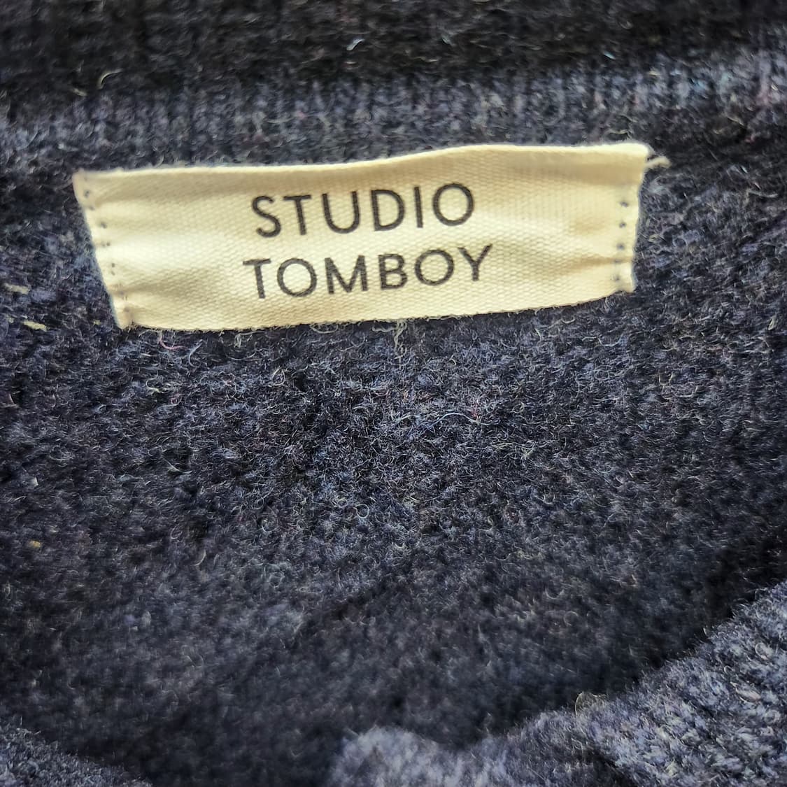 스튜디오톰보이  코튼혼방 가디건 F(2XL) 남여공용 상품이미지5