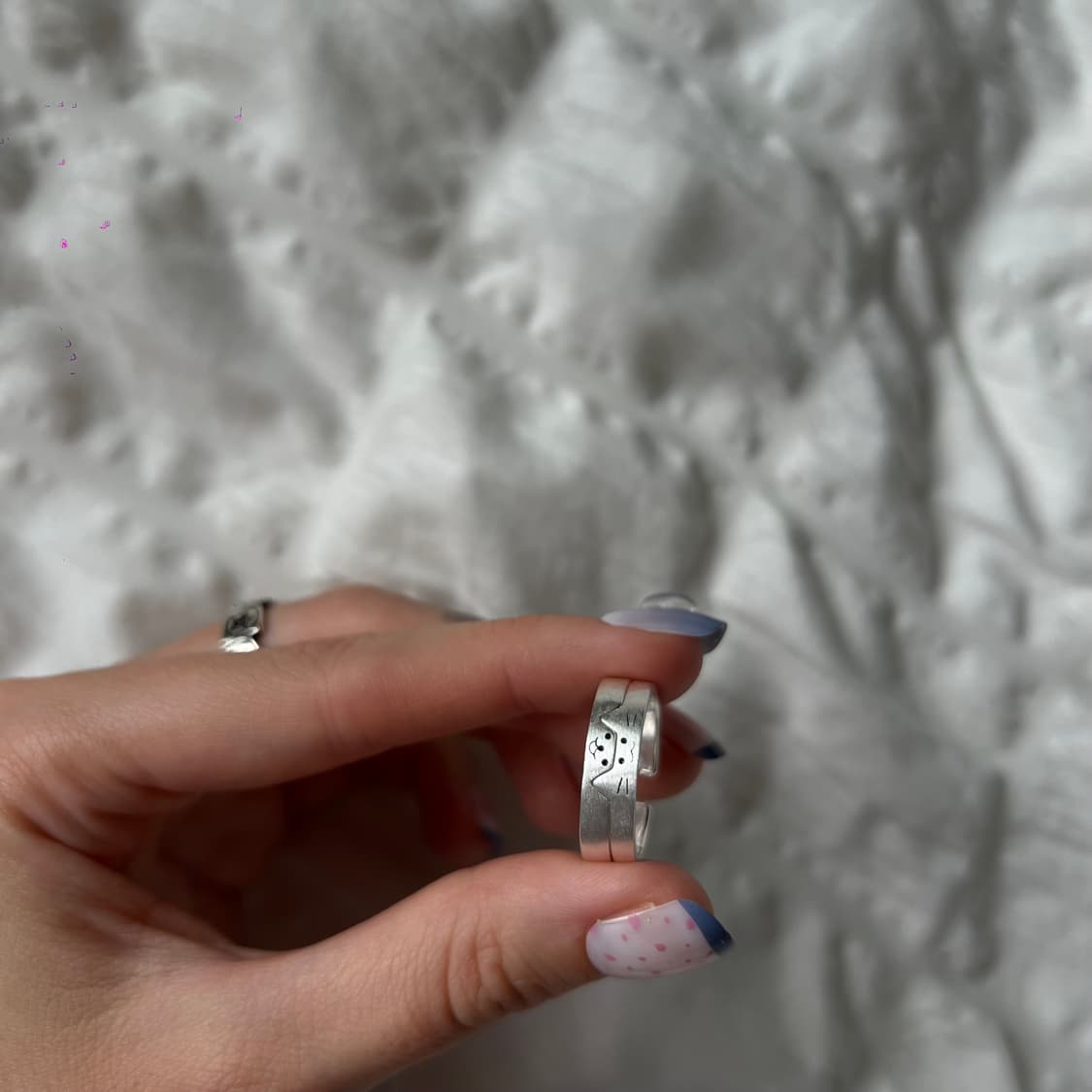 실버 키티 반지 상품이미지7
