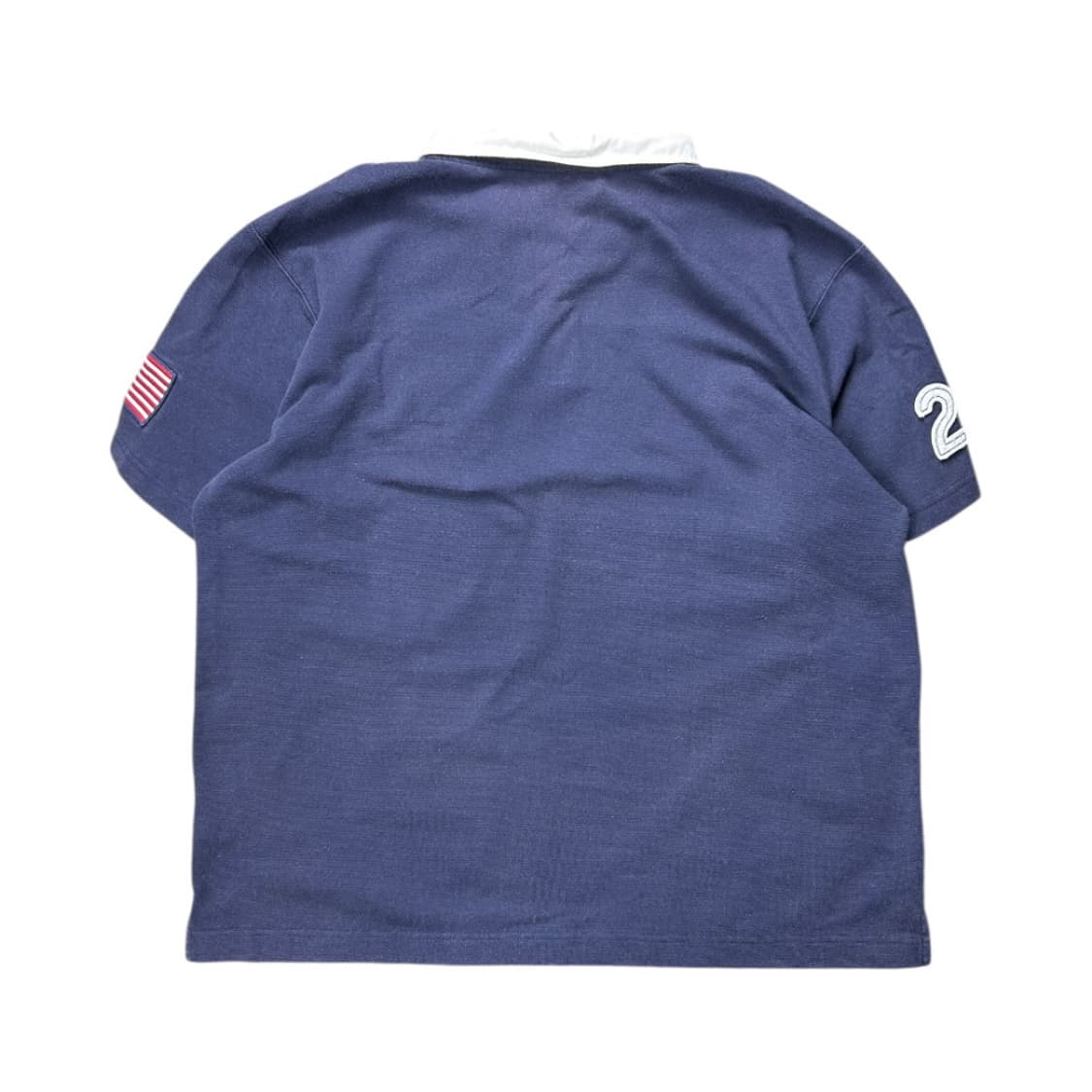 XL) 에디바우어 USA 패치 네이비 반팔 카라티 상품이미지5