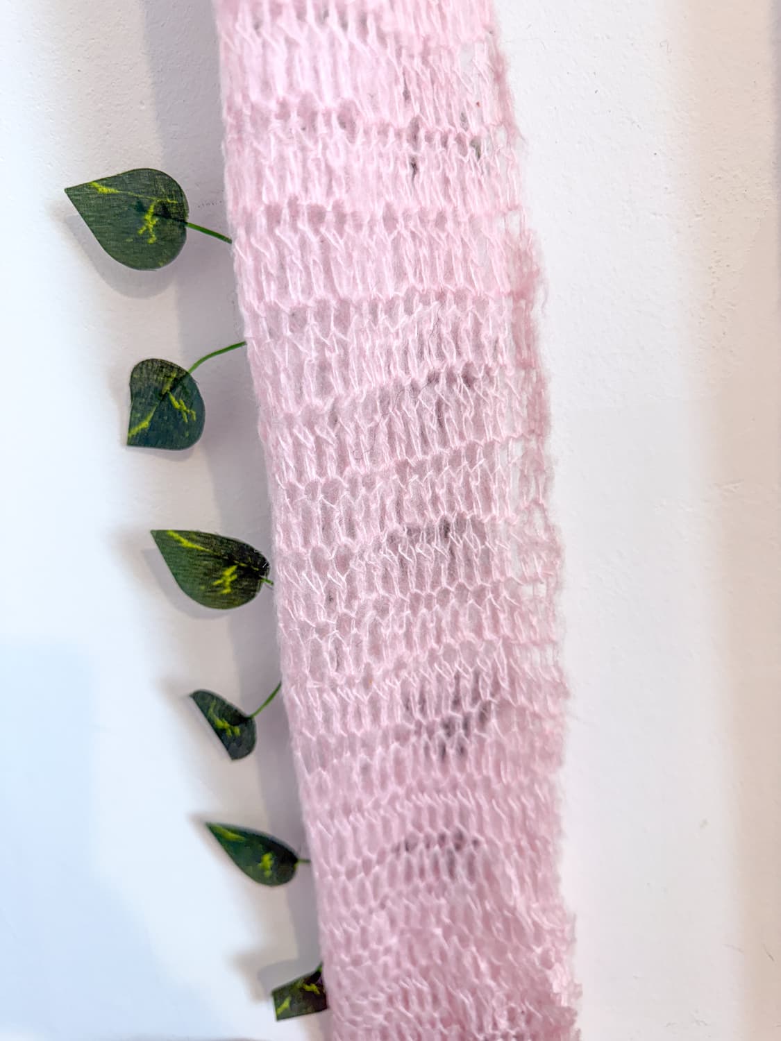 딸기우유 니트 머플러 상품이미지4