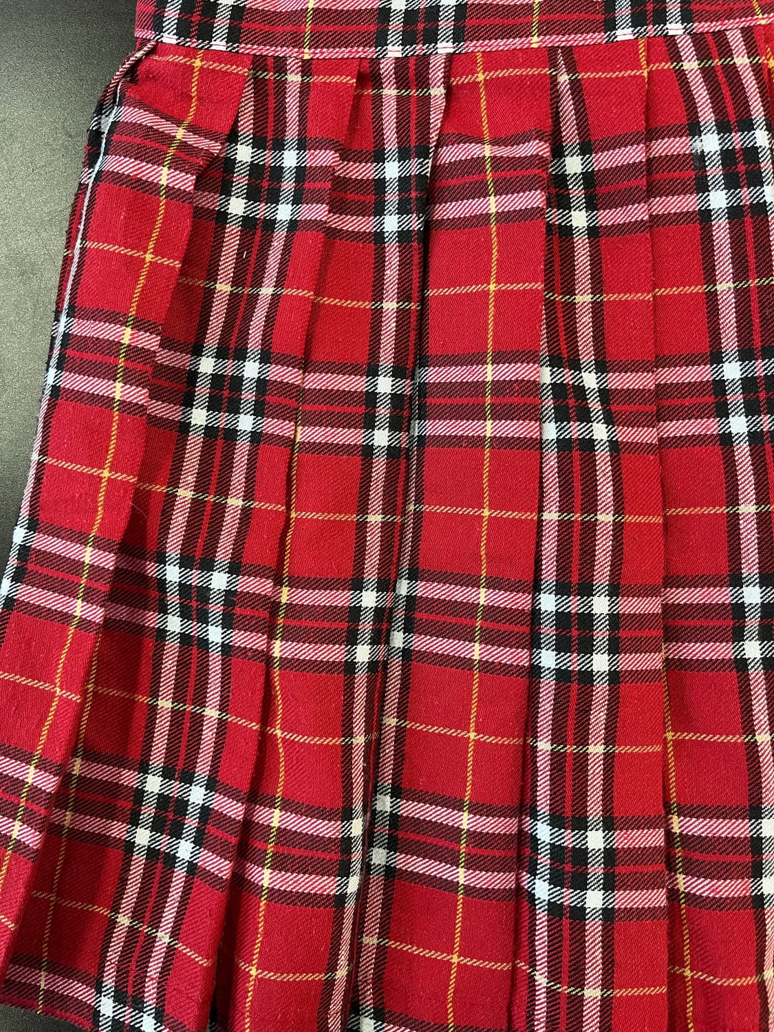 ★BIG SALE★ SA 레드 체크 스커트 상품이미지5