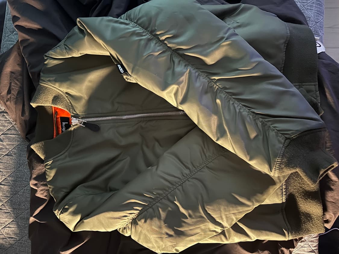 스투시 x 꼼데가르송(cdg) ma1 m사이즈 상품이미지2