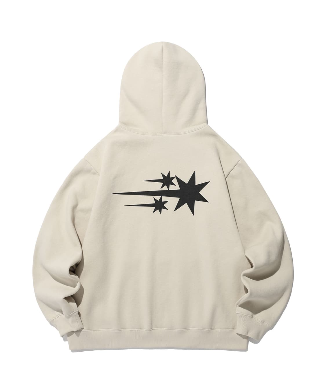 [S] 나이스고스트클럽 해브어판타지 기모 후드 후디 : 베이지 상품이미지2