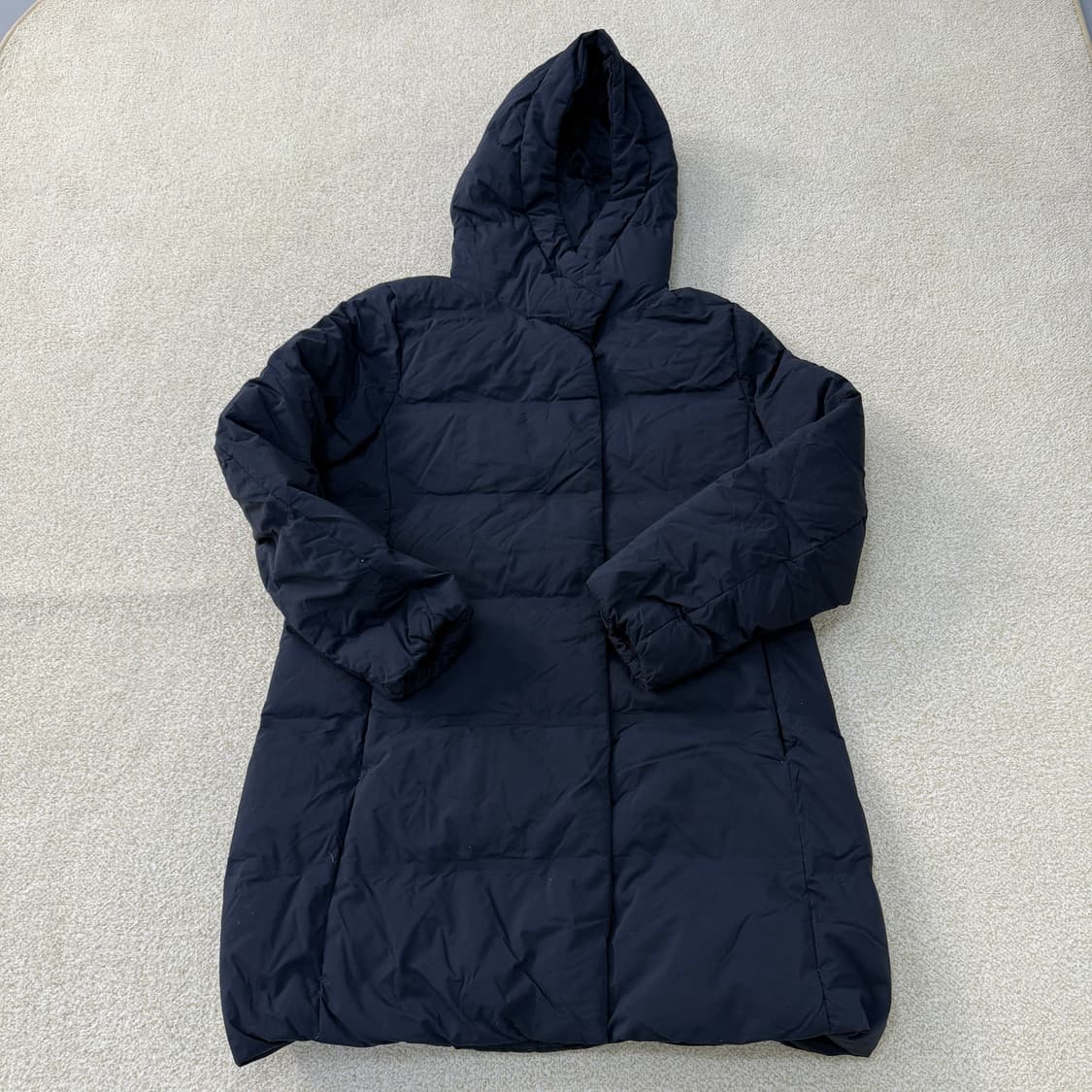 [XL] 유니클로 여성 심리스 다운 숏 코트 패딩 0107T1 상품이미지1