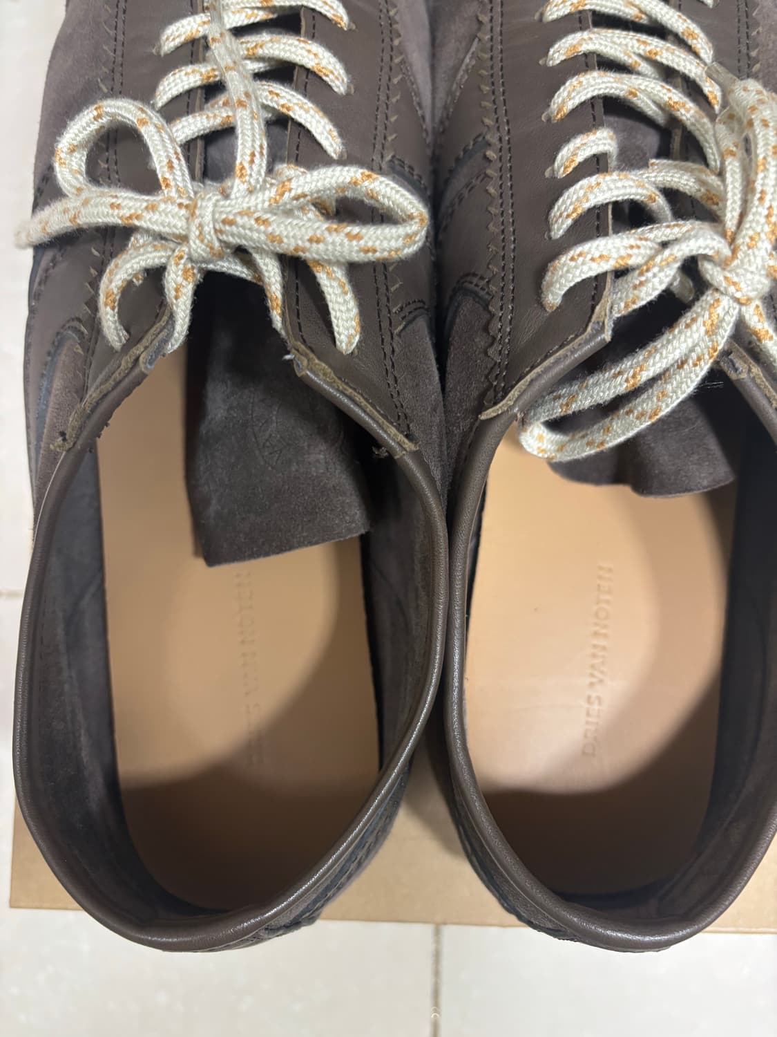 [44]드리스반노튼 스웨이드 스니커즈 상품이미지3