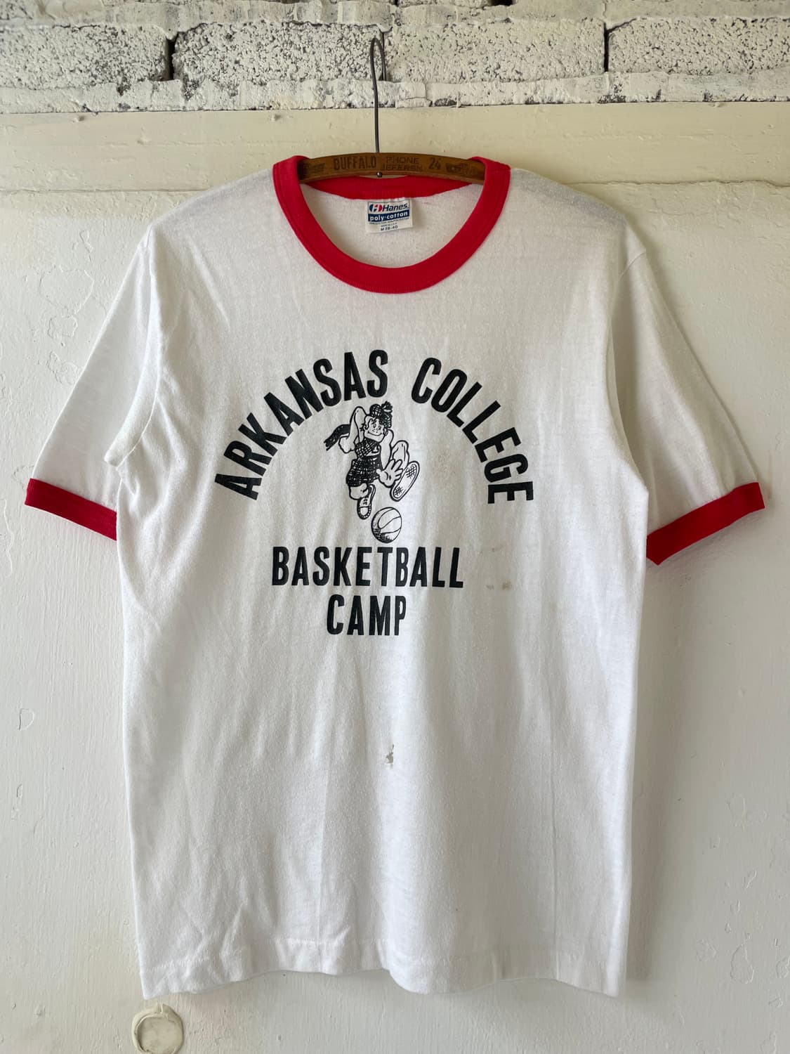 1980's Vintage Hanes Ringer Tee 상품이미지1