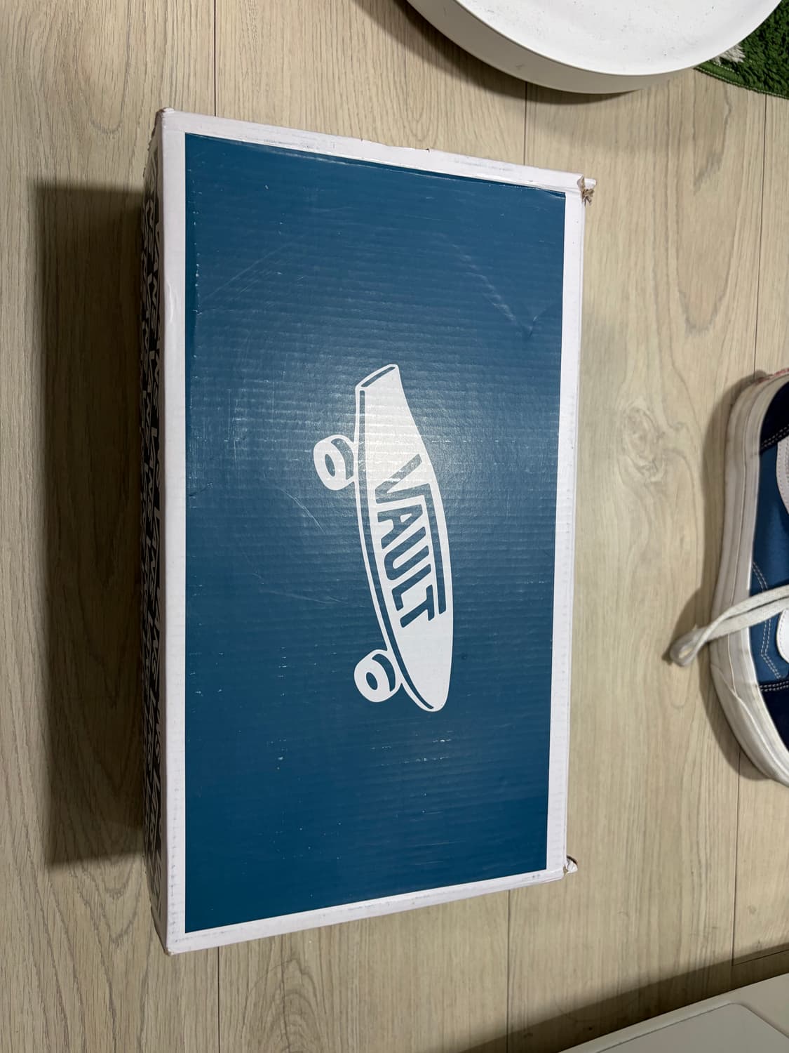 반스 볼트 OG 클래식 슬립온 레더 체커보드 블랙 화이트 상품이미지2