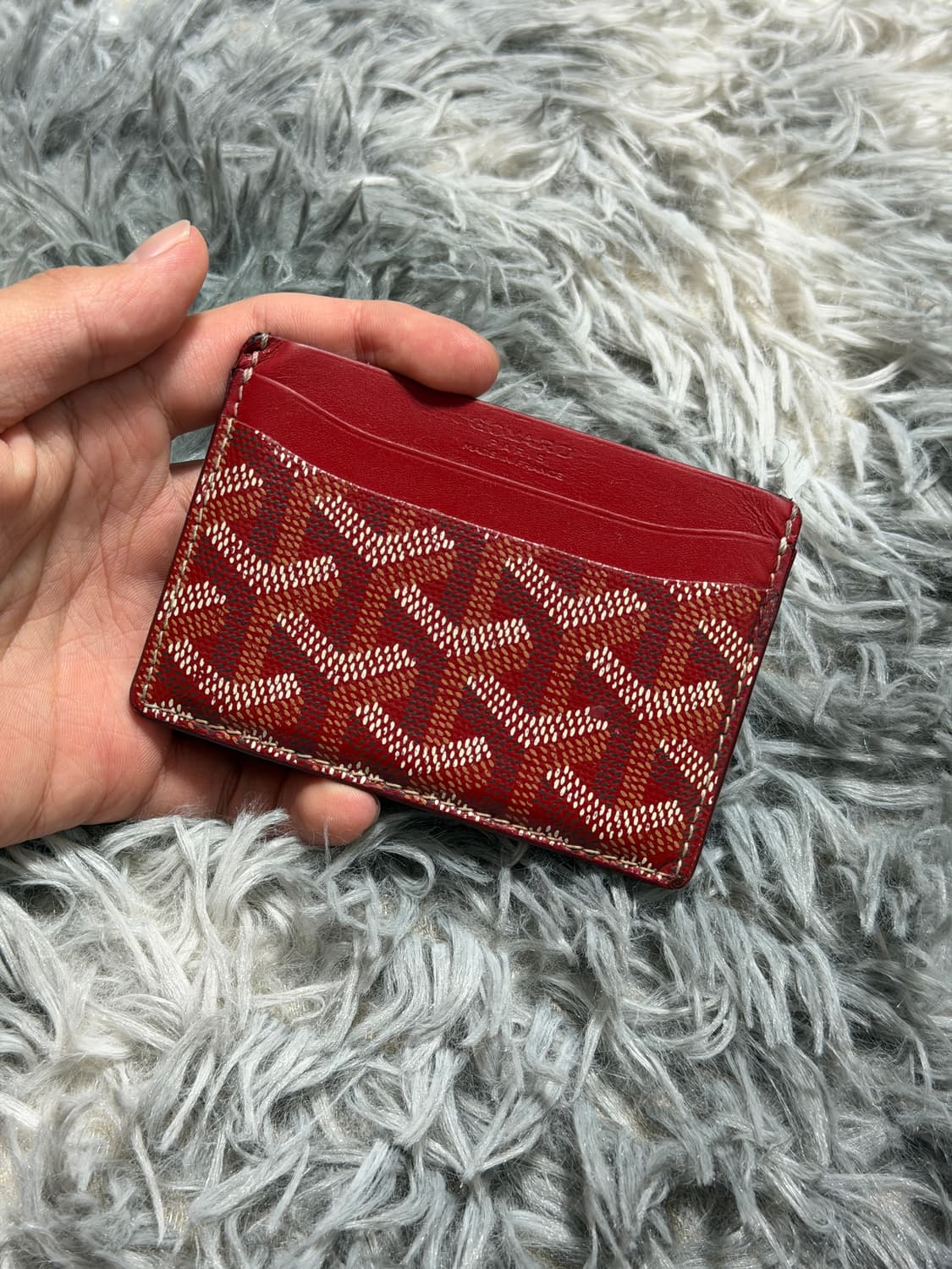 고야드 생쉴피스 스페셜레드 카드지갑 상품이미지1