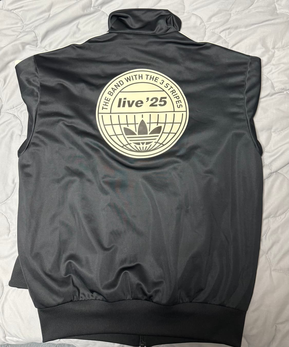 ( 최상 상태 S ) 아디다스 x 오아시스 투어 파이어버드 트랙 탑 블랙 상품이미지2