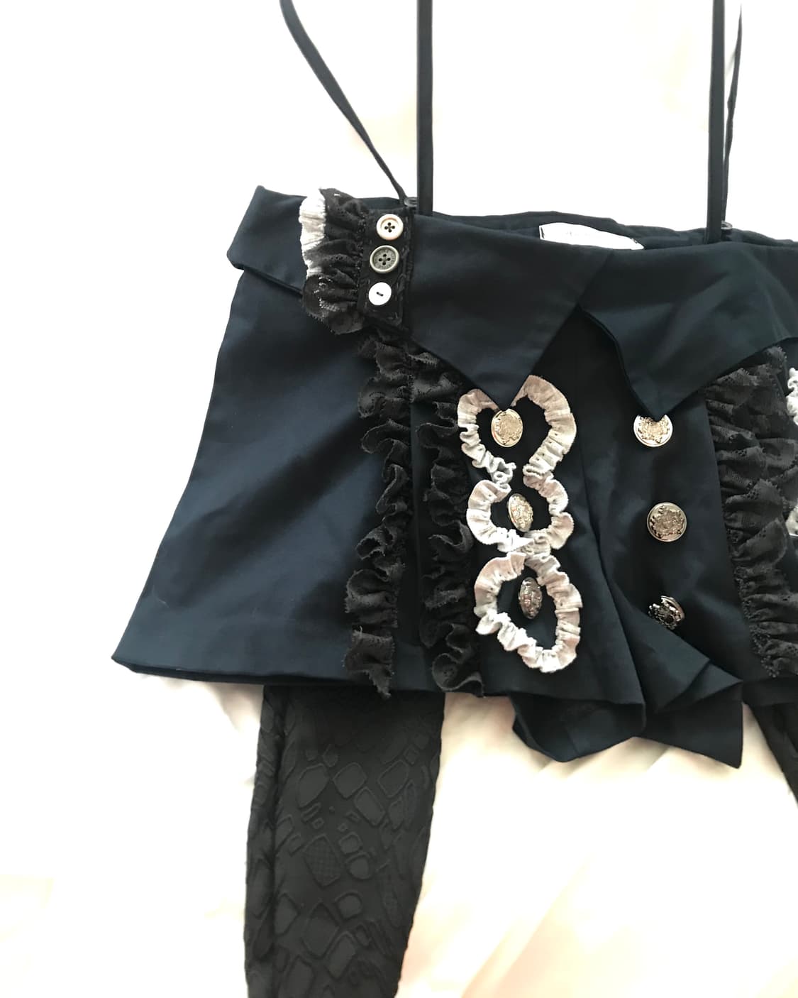 Custom🐾)MUSICNOTE🎶 suspender shorts 상품이미지4