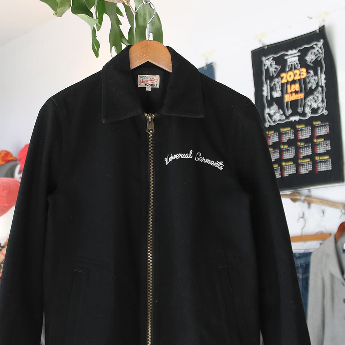 (착용컷) Antiqulothes 모직 워크 자켓 (남성용 95-98) 상품이미지1