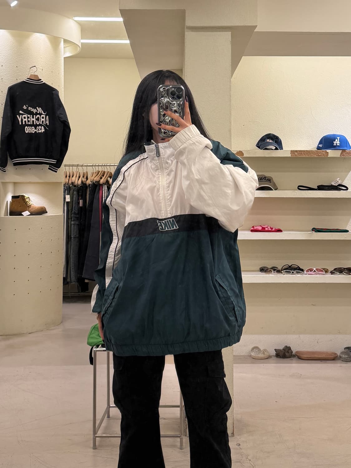 나이키 올드스쿨 아노락 바람막이 U1125 상품이미지1