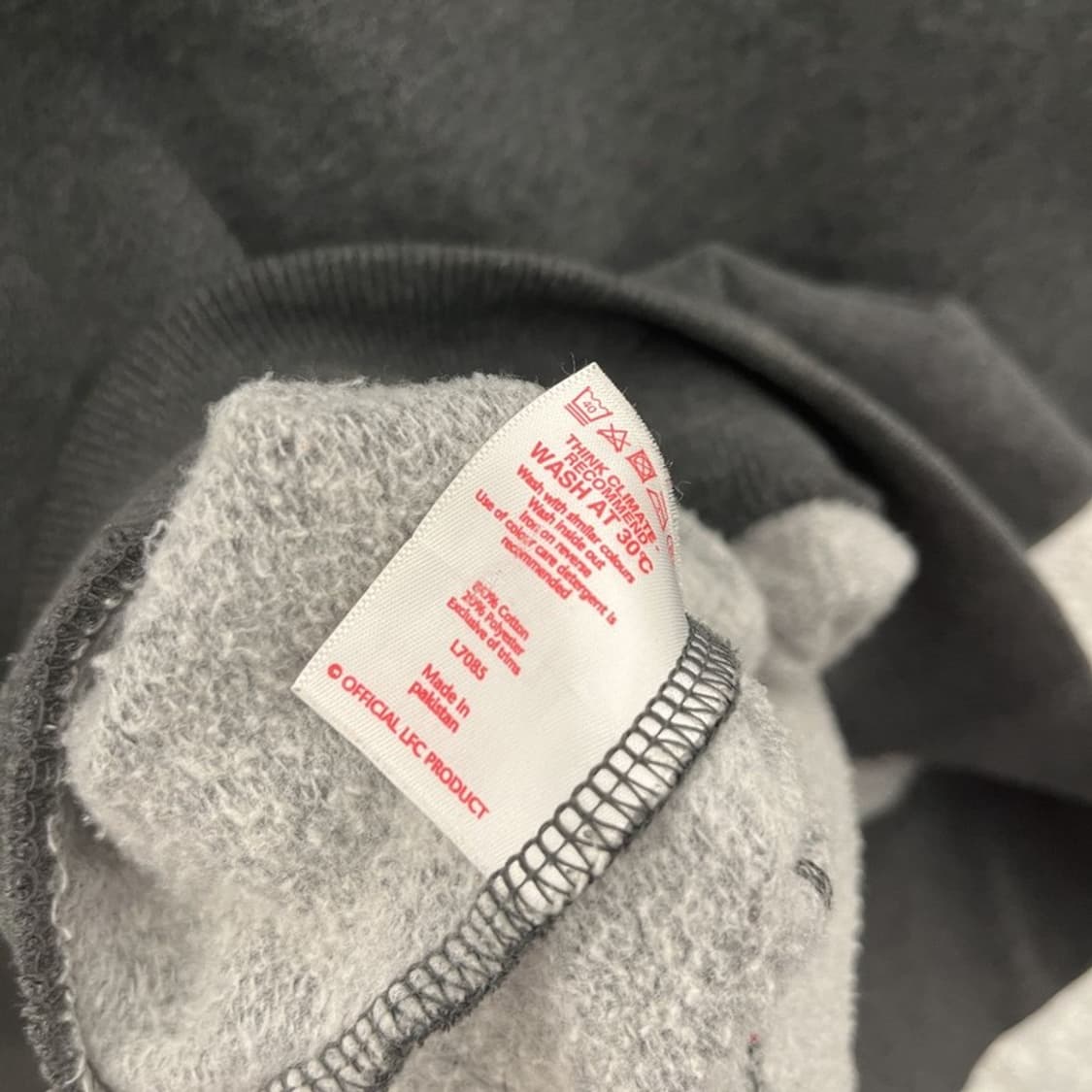 리버풀 희귀 올드스쿨 레트로 빈티지 슬림핏 후드집업 90 C10938 상품이미지6