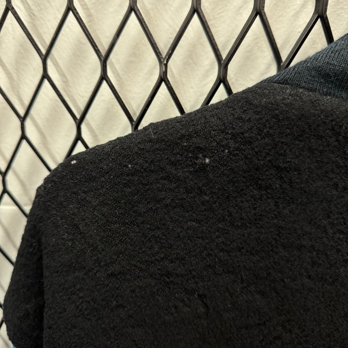 90s 나이키 바시티 에어조던 플라이트 봄버 자켓 블랙 블루 배색 상품이미지8