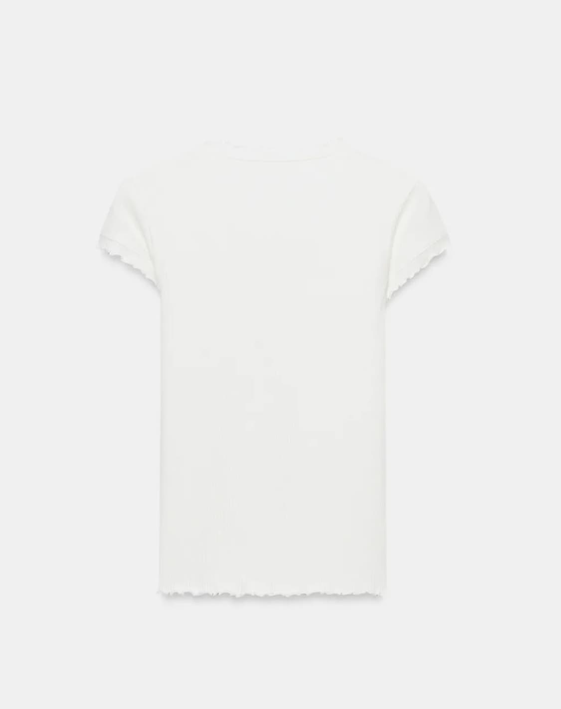 ZARA 자라 리넨 반소매 티셔츠 상품이미지5
