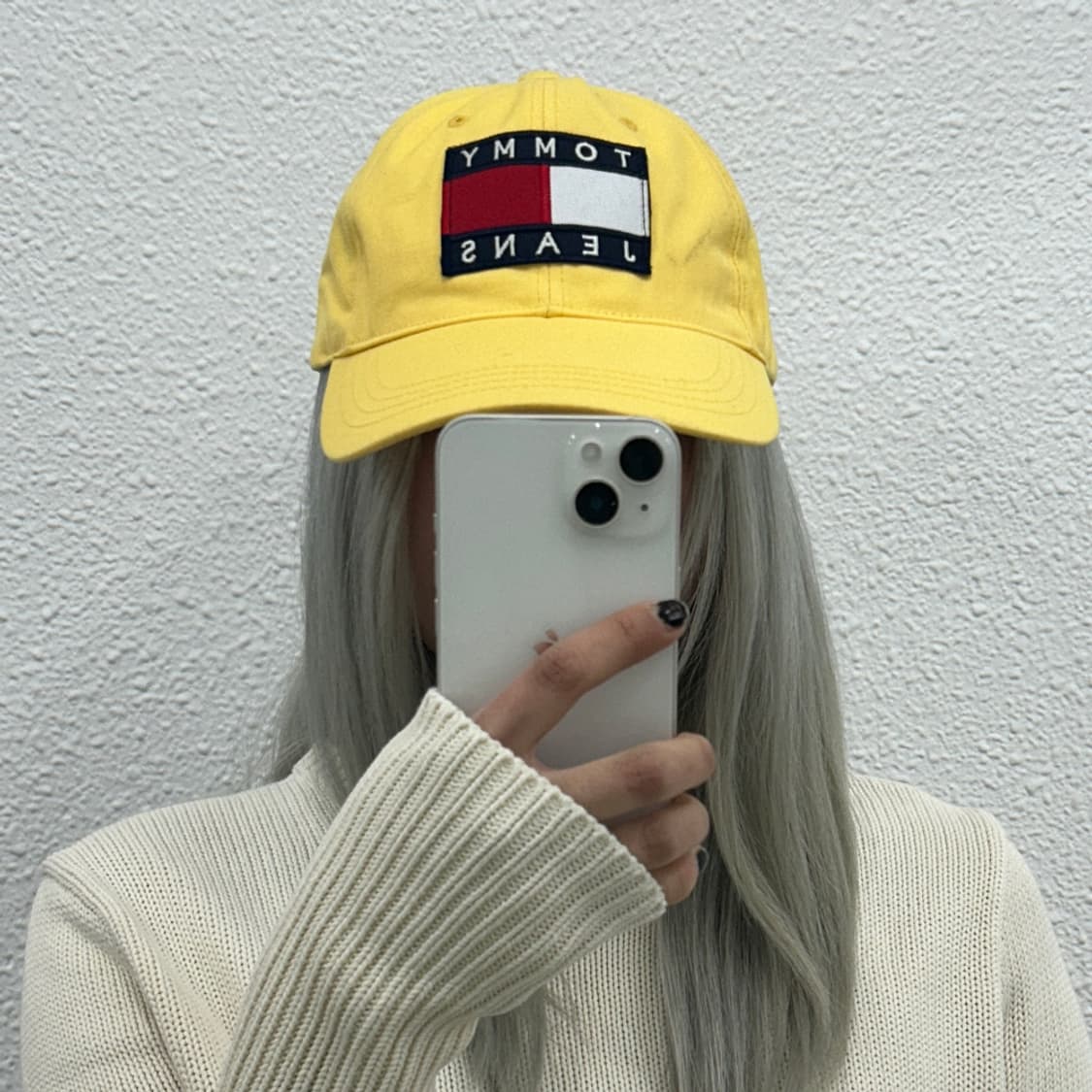 타미힐피거 센터로고 레몬 볼캡 상품이미지1