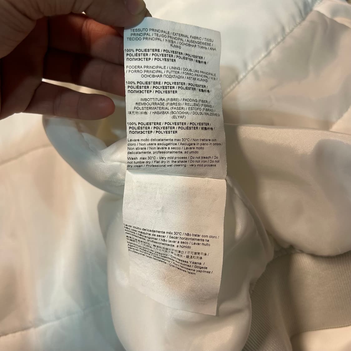 [2XL] 베르사체 진 꾸뛰르 화이트 봄버 자켓 상품이미지9