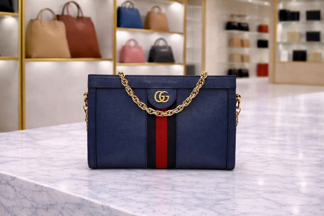 [S급] 구찌 GG 오피디아 체인 레더 숄더백 판매합니다!!! 상품이미지1