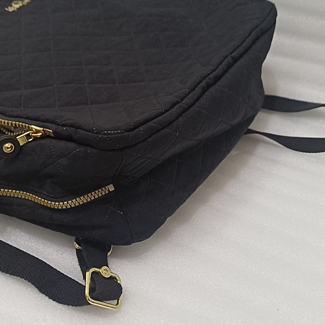 정품 키플링 퀼팅 백팩 L 학생 일상 여행 가방 블랙 훌륭 사랑봉봉정품  상품이미지6