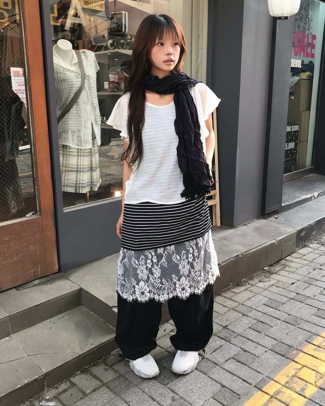 𖤐너드 레이어드 코디set𖤐  상품이미지2